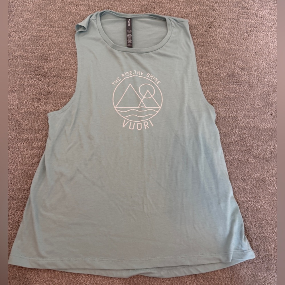 Vuori Women's Light Green Tank Top